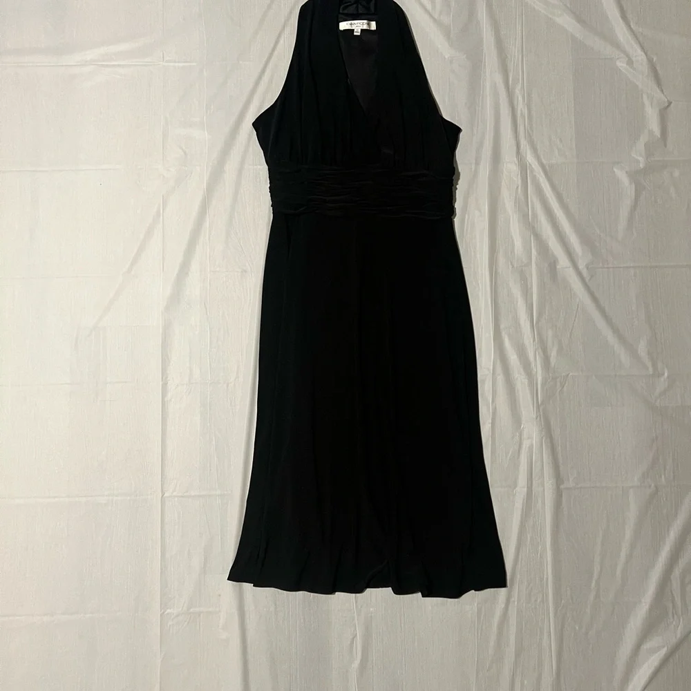 Evan Picone Black Backless Dress - Picture 2 of 5